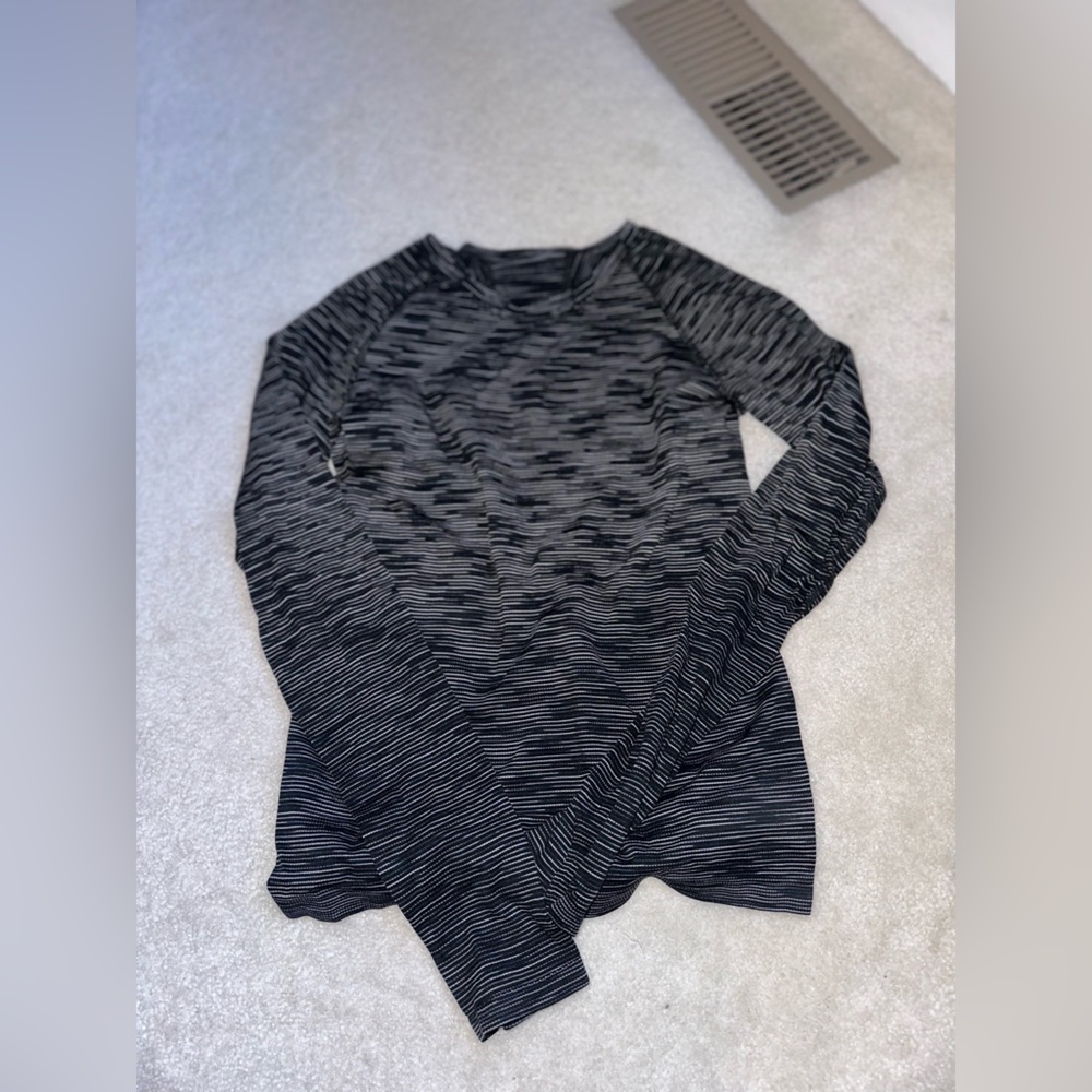 Athleta Stripped Long Sleeve XS